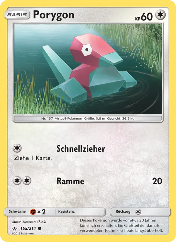 Porygon, Kräfte im Einklang 155