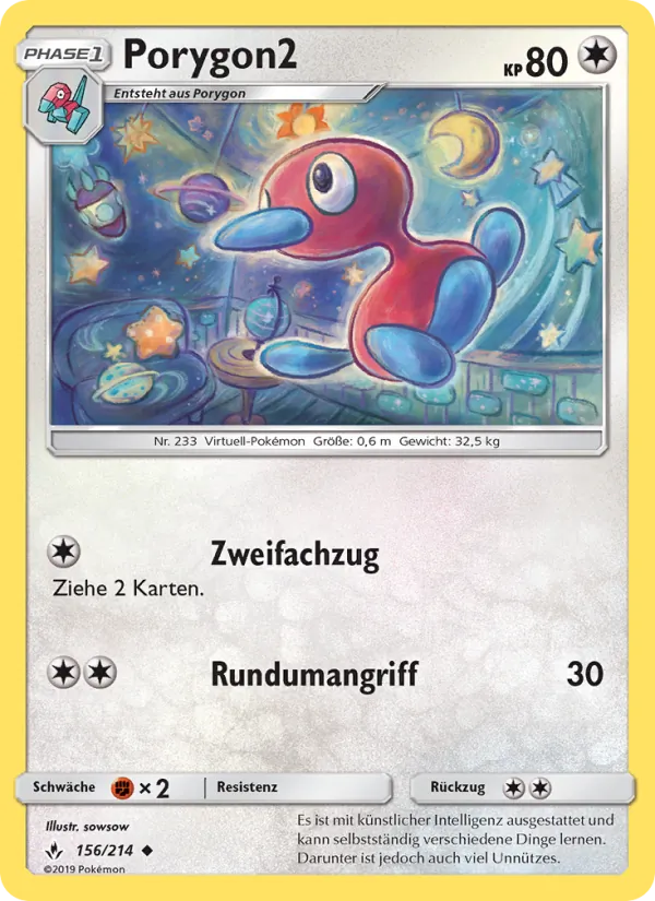 Porygon2, Kräfte im Einklang 156