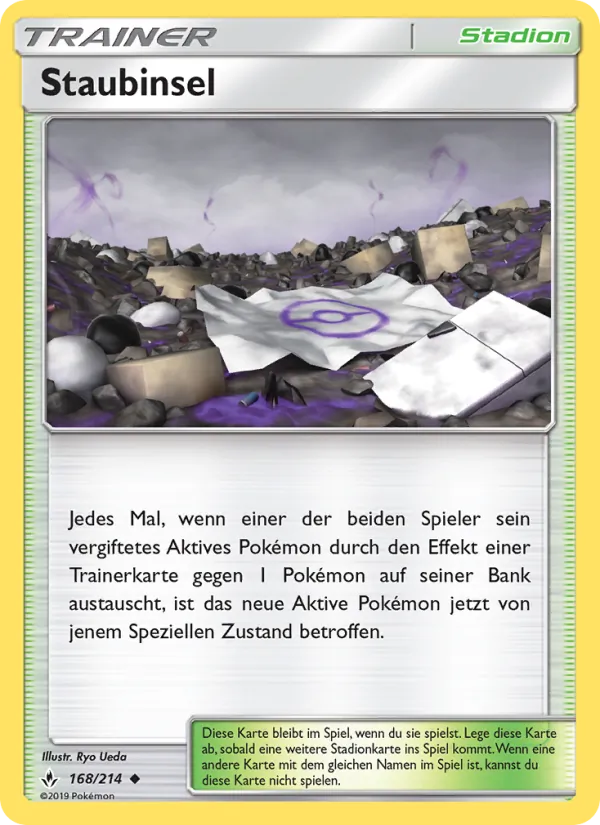 Staubinsel, Kräfte im Einklang 168