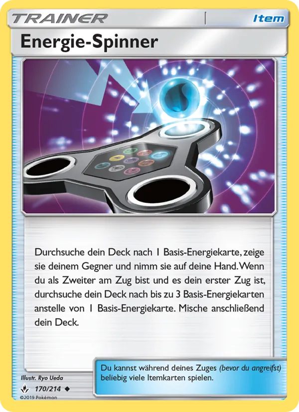 Energie-Spinner, Kräfte im Einklang 170