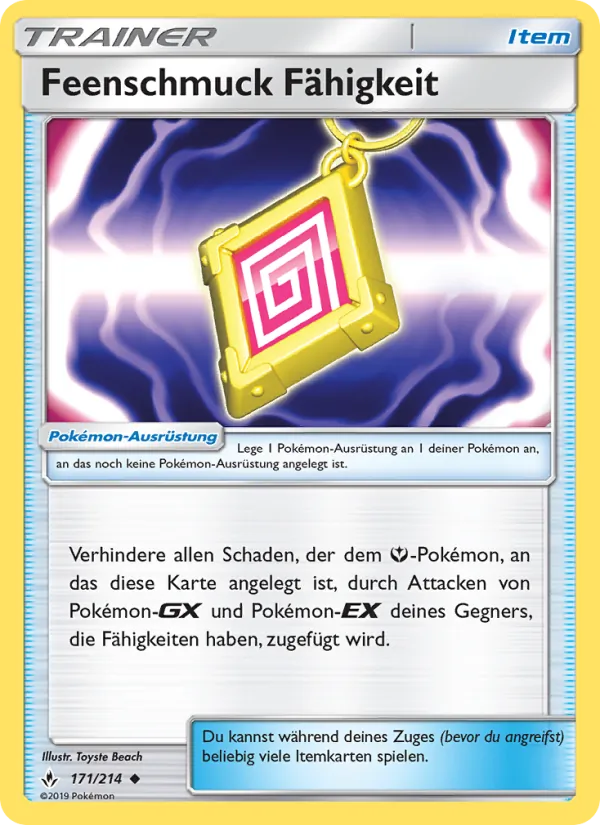 Feenschmuck Fähigkeit, Kräfte im Einklang 171