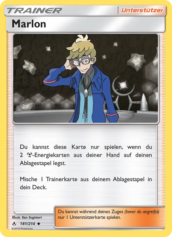 Marlon, Kräfte im Einklang 181