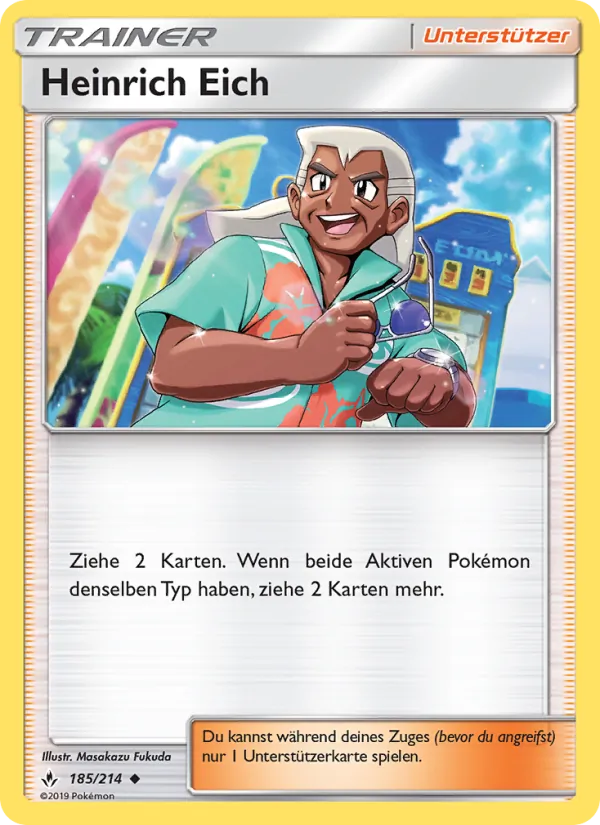 Samson Eich, Kräfte im Einklang 185