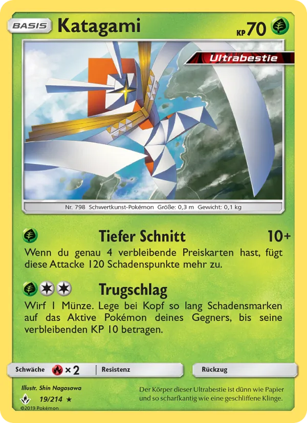 Katagami, Kräfte im Einklang 19