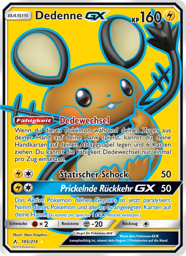 Dedenne GX, Kräfte im Einklang 195