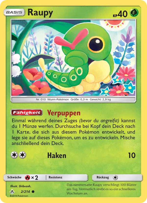 Raupy, Kräfte im Einklang 2