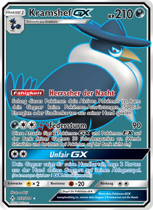 Kramshef GX, Kräfte im Einklang 202