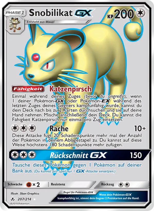 Snobilikat GX, Kräfte im Einklang 207