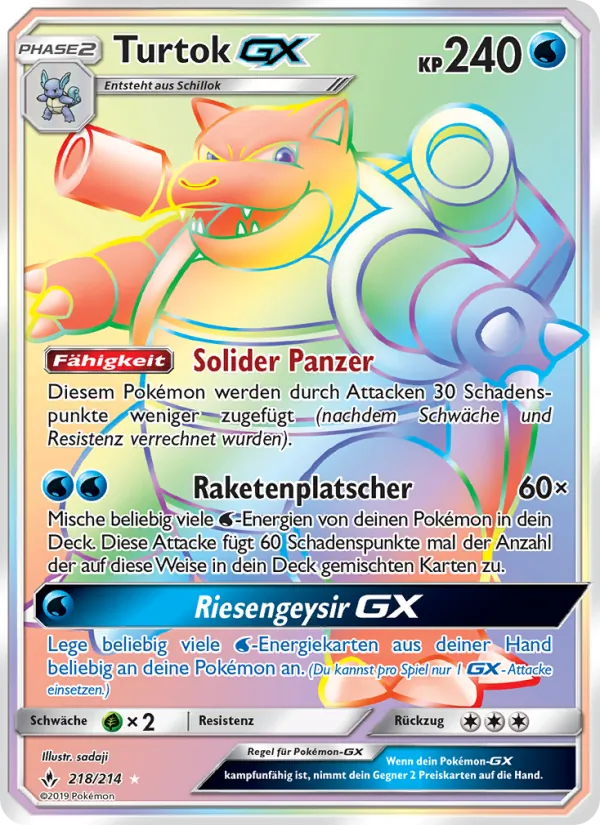 Turtok GX, Kräfte im Einklang 218