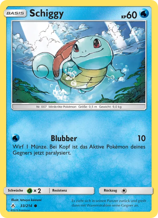 Schiggy, Kräfte im Einklang 33