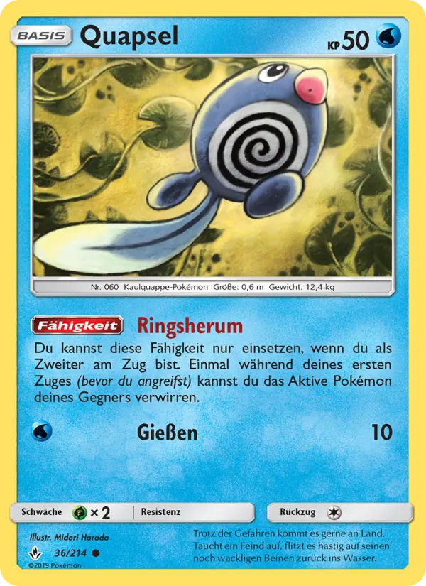 Quapsel, Kräfte im Einklang 36