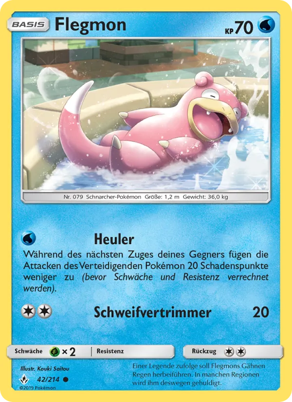 Flegmon, Kräfte im Einklang 42