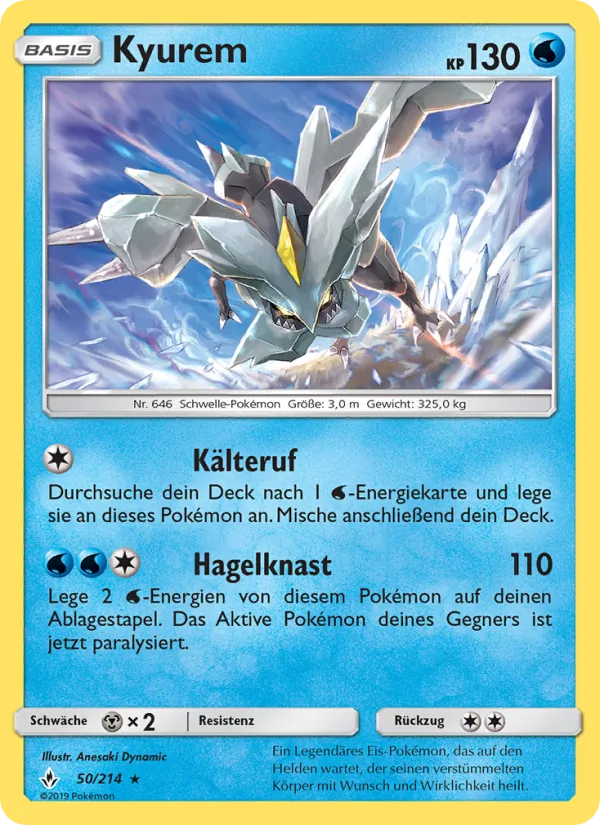 Kyurem, Kräfte im Einklang 50