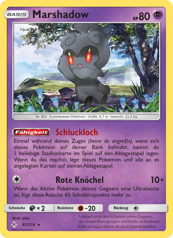 Marshadow, Kräfte im Einklang 81