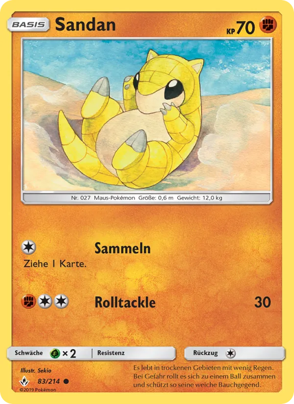 Sandan, Kräfte im Einklang 83
