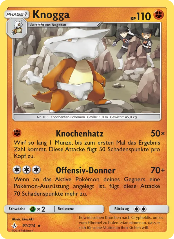 Knogga, Kräfte im Einklang 91