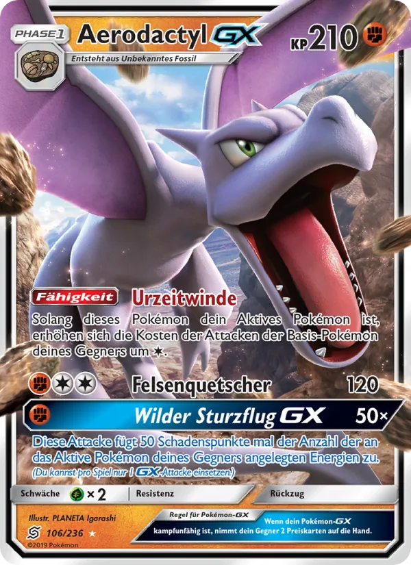 Aerodactyl GX, Bund der Gleichgesinnten 106