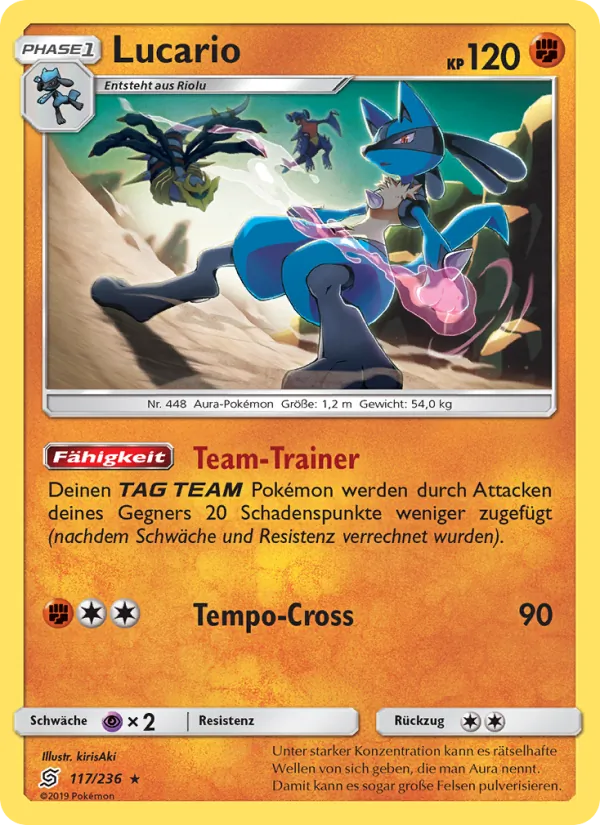 Lucario, Bund der Gleichgesinnten 117