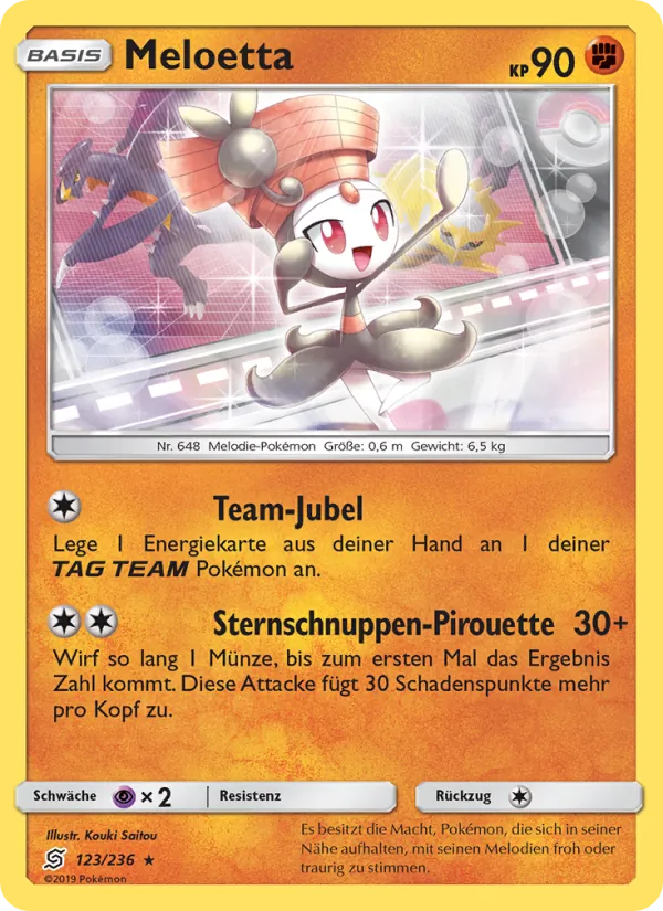 Meloetta, Bund der Gleichgesinnten 123