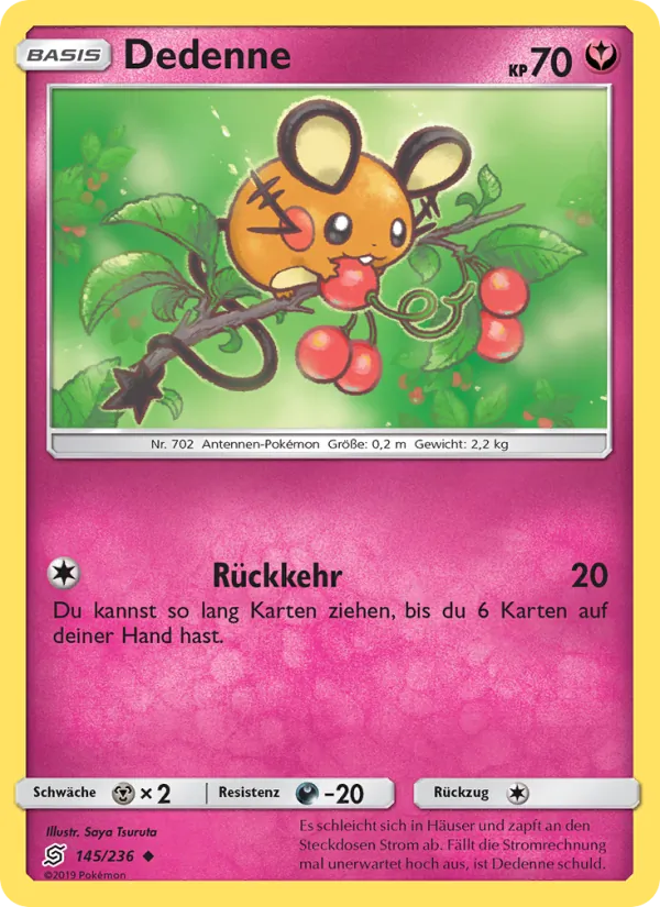 Dedenne, Bund der Gleichgesinnten 145