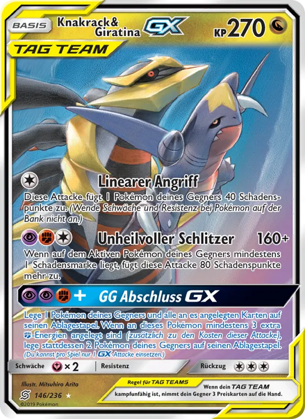 Knakrack & Giratina GX, Bund der Gleichgesinnten 146