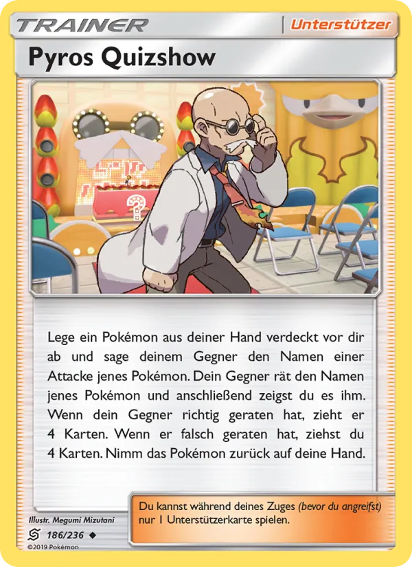 Pyros Quizshow, Bund der Gleichgesinnten 186
