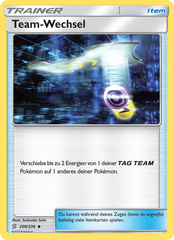 Team-Wechsel, Bund der Gleichgesinnten 209