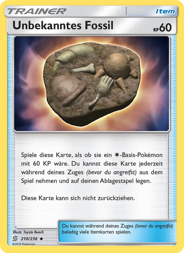 Unbekanntes Fossil, Bund der Gleichgesinnten 210