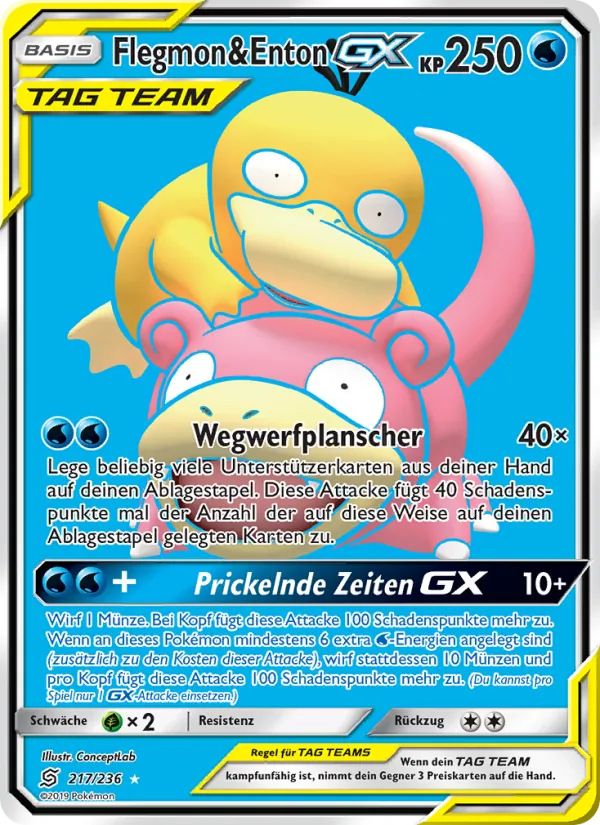 Flegmon & Enton GX, Bund der Gleichgesinnten 217