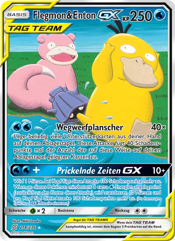 Flegmon & Enton GX, Bund der Gleichgesinnten 218