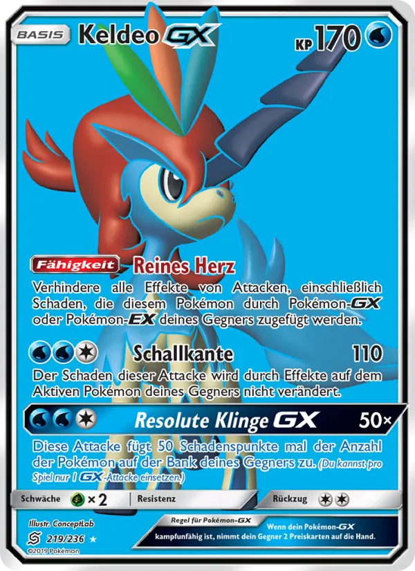 Keldeo GX, Bund der Gleichgesinnten 219