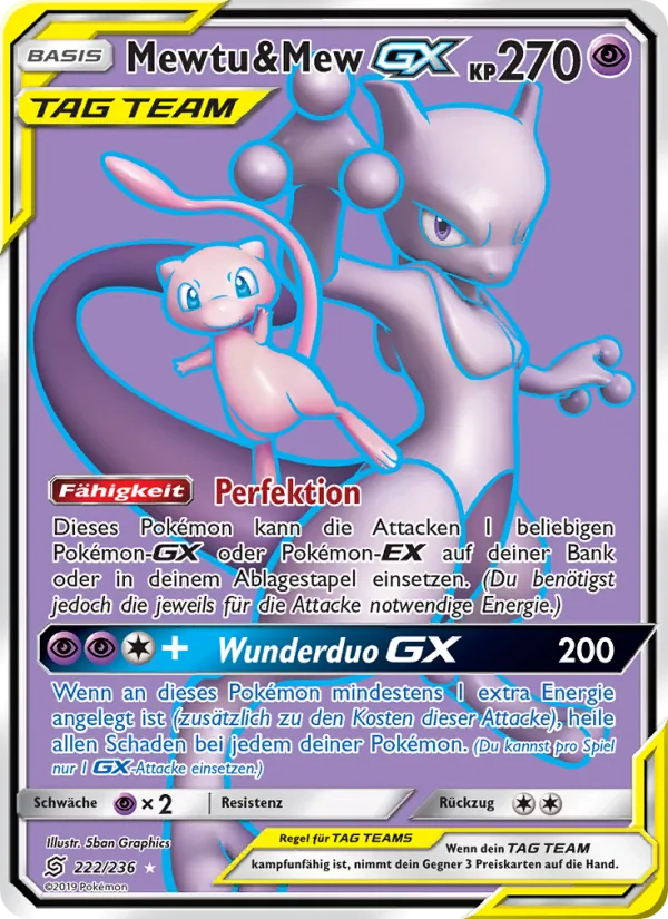 Mewtu & Mew GX, Bund der Gleichgesinnten 222