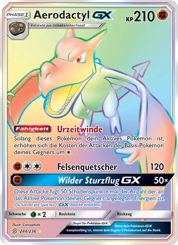 Aerodactyl GX, Bund der Gleichgesinnten 244