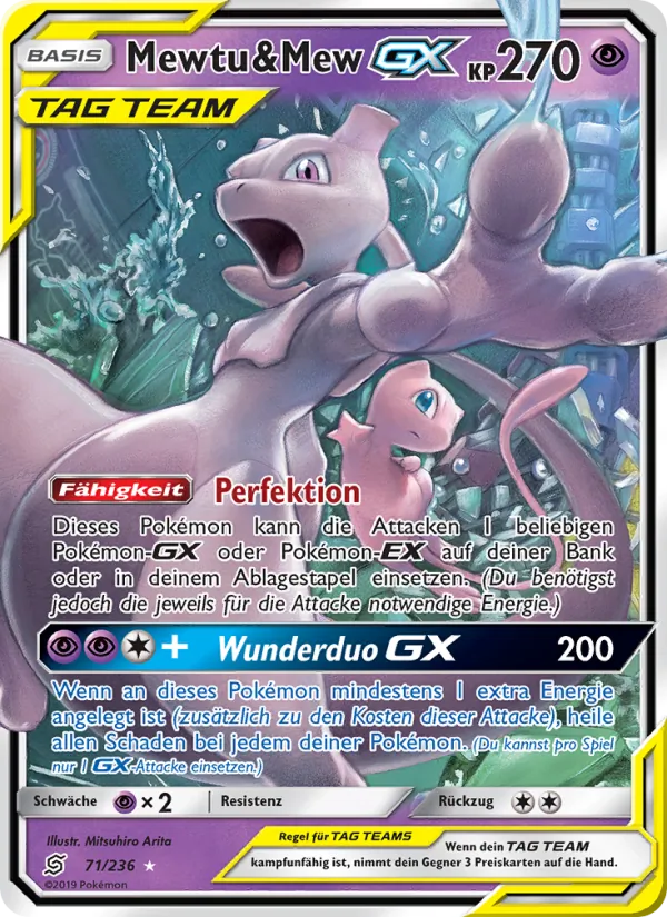 Mewtu & Mew GX, Bund der Gleichgesinnten 71