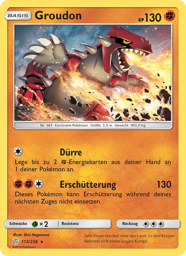 Groudon, Welten im Wandel 113