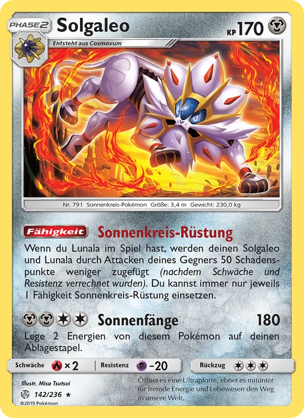 Solgaleo, Welten im Wandel 142
