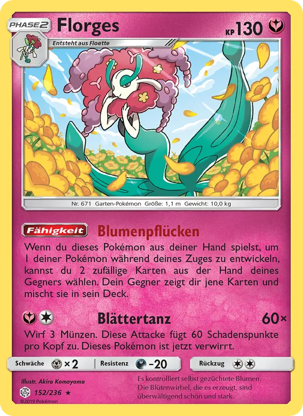 Florges, Welten im Wandel 152