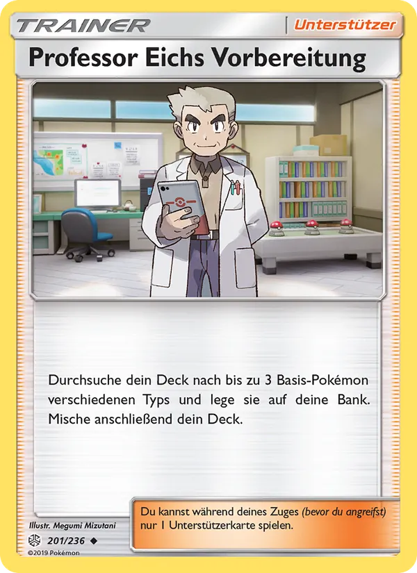 Professor Eichs Vorbereitung, Welten im Wandel 201