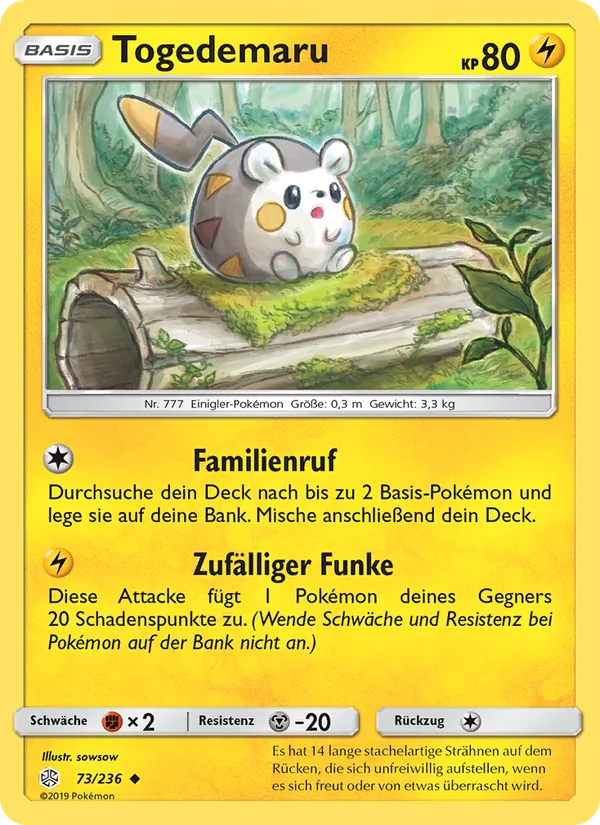 Togedemaru, Welten im Wandel 73