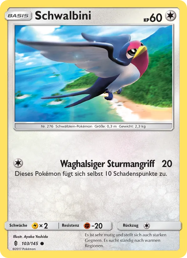 Schwalbini, Stunde der Wächter 103