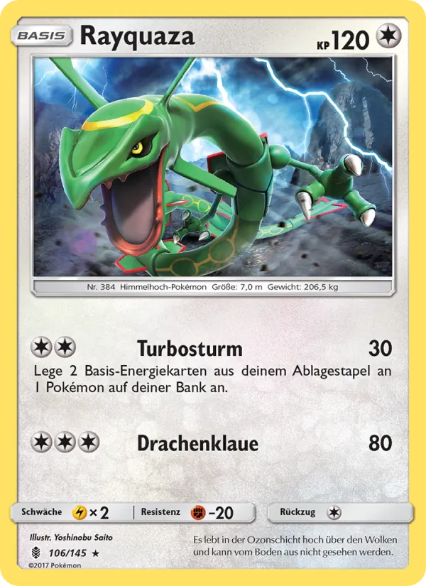 Rayquaza, Stunde der Wächter 106