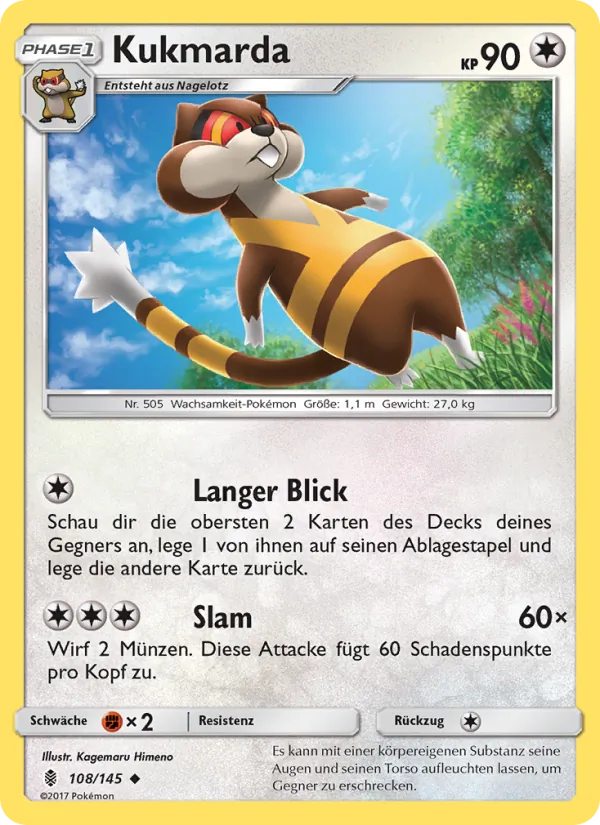 Kukmarda, Stunde der Wächter 108