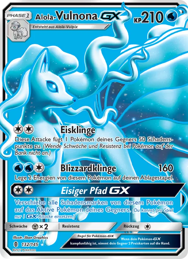 Alola Vulnona GX, Stunde der Wächter 132