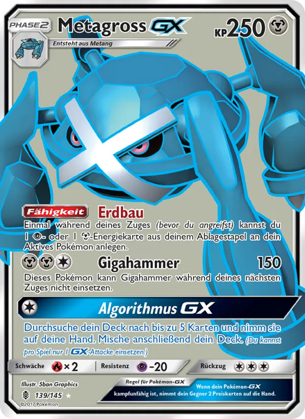 Metagross GX, Stunde der Wächter 139