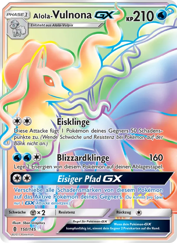 Alola Vulnona GX, Stunde der Wächter 150