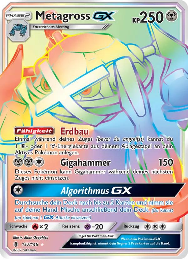 Metagross GX, Stunde der Wächter 157