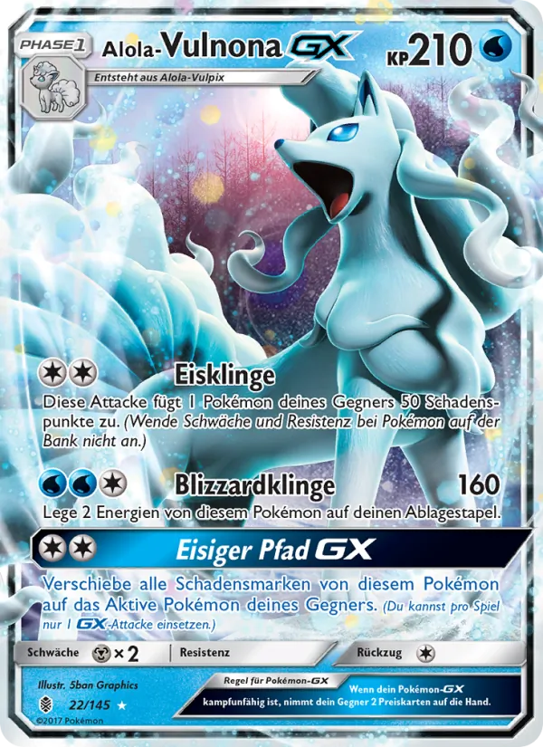 Alola Vulnona GX, Stunde der Wächter 22