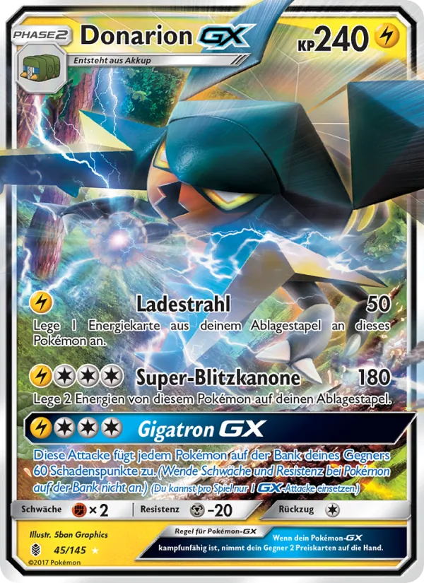 Donarion GX, Stunde der Wächter 45