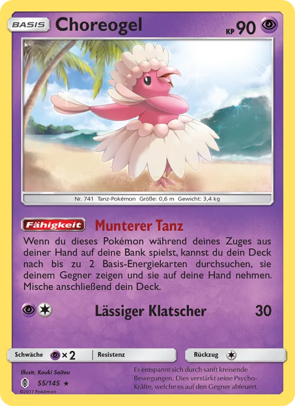Choreogel, Stunde der Wächter 55