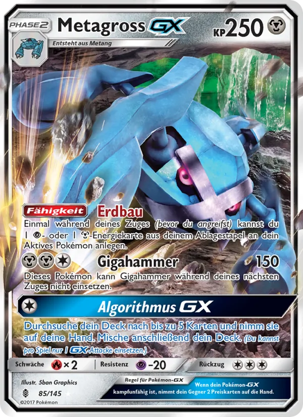 Metagross GX, Stunde der Wächter 85